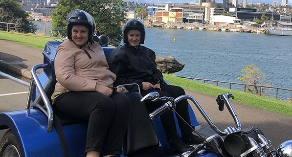 The Sydney Christmas gift voucher trike tour was the best present!