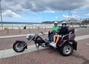 Sydney's family trike tour was fun! They did the 1.5 hour Eastern Panorama tour.