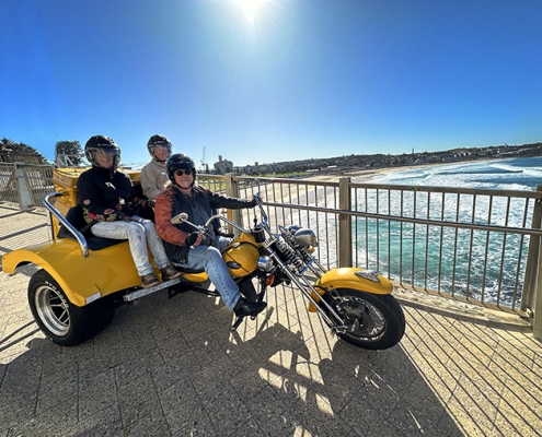 On the 2 hour trike tour the passengers saw so much of Sydney - the fun way!