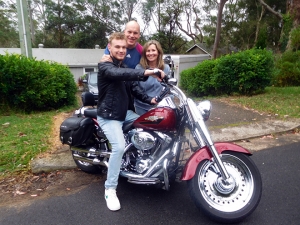 The 21st birthday Harley ride was a great experience!
