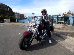 The 3 Bridge Harley ride took our passenger over the 3 main bridges in Sydney, plus some smaller ones.