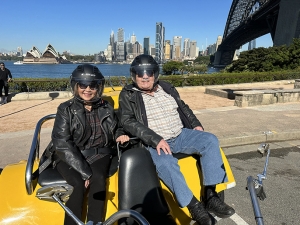 The 70th birthday gift voucher was the best present ever!