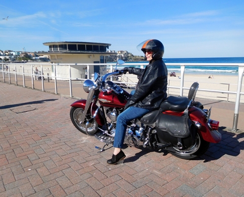 The Bondi Beach Harley ride was fun and memorable.