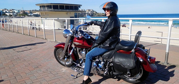 The Bondi Beach Harley ride was fun and memorable.