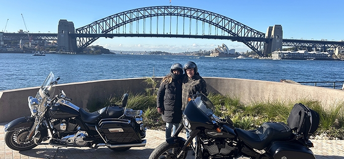 The 60th surprise Harley tour Sydney was so much fun!