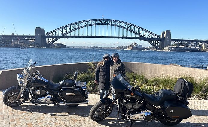 The 60th surprise Harley tour Sydney was so much fun!