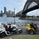 The Sydney group trike ride was a fun way to see the sights.