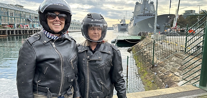 The memory lane trike tour in Sydney, made the reminiscing fun and they made new memories.