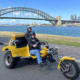 Our special needs passenger loved his trike tour over the Sydney Harbour Bridge (and more).