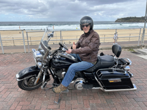 The Father's Day Harley Gift Voucher was a great present from his kids.