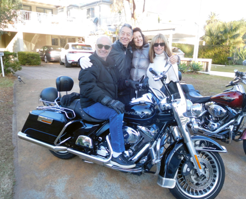 The Harley surprise birthday tour around the Northern Beaches of Sydney was a fun experience.