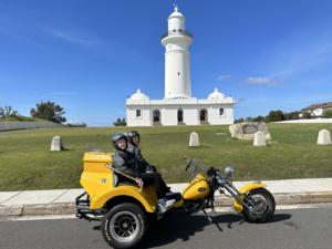 Mum's birthday present trike tour is the best ever present. They have done many with us over the years - feel the freedom!
