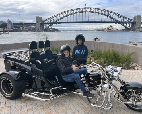 The Sydney surprise trike ride was fun! A great way to see SYdney.
