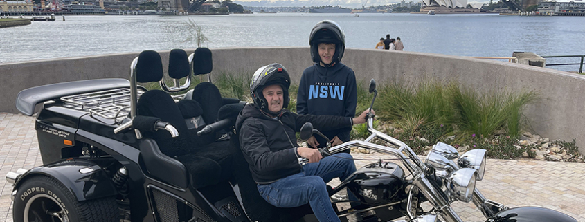 The Sydney surprise trike ride was fun! A great way to see SYdney.