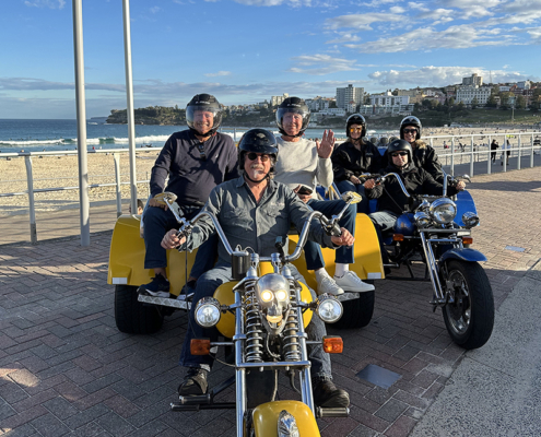 Two couples did a version of the Eastern Panorama tour. They loved looking at our spectacular beaches and had so much fun.