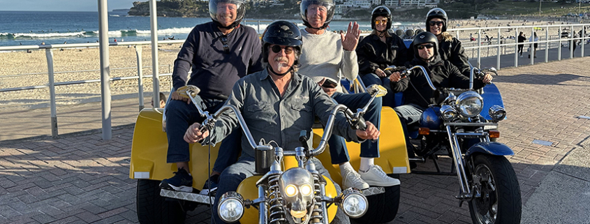 Two couples did a version of the Eastern Panorama tour. They loved looking at our spectacular beaches and had so much fun.