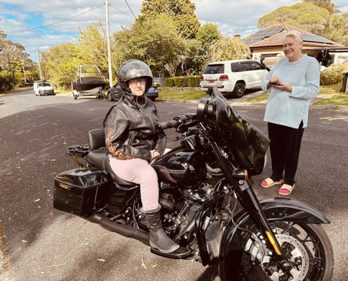 The Blue Mountains Harley birthday ride was very scenic and fun.