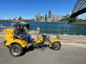 The Sydney trike tour experience was so much fun and very memorable.