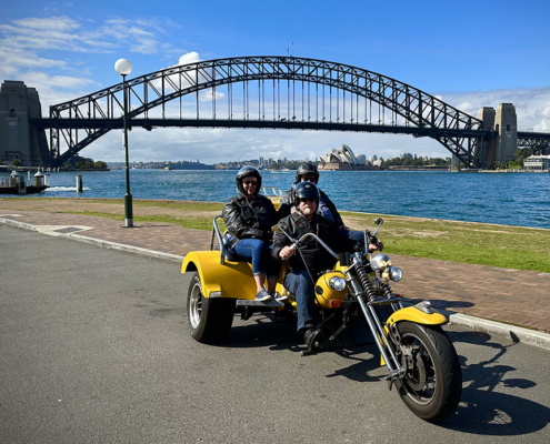 The quick Sydney trike tour showed our passengers so much in a short time. The loved it! "Fantastic way to see Sydney".