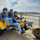 The surprise 70th birthday present trike ride was a huge success. A great surprise and so much fun!