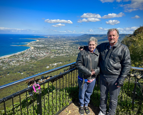 The surprise Southern Spectacular trike tour was worth doing. It has spectacular views south of Sydney.