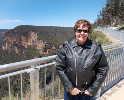 The Blue Mountains Harley Davidson tour was fun and showed our passenger so many beautiful sights.