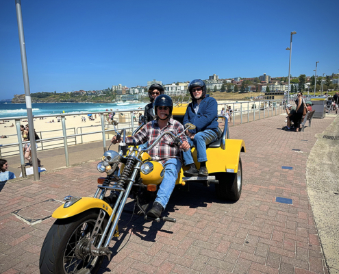 The Dads surprise trike tour was fun and memorable, "we had a great time".