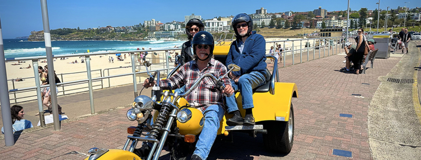 The Dads surprise trike tour was fun and memorable, "we had a great time".