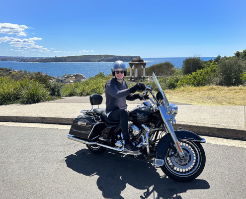 The surprise Harley Davidson birthday ride was a gift from Mum. "Booked a ride for my son’s birthday. It was a surprise & great beginning to his special day he loved it. Pat the driver took him for a scenic ride along the eastern suburbs coastline. Definitely recommend!!"