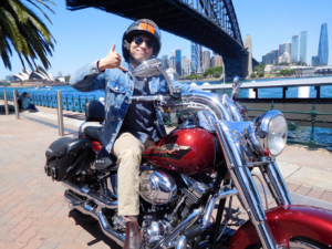 The Harley Davidson city tour showed our passenger the main icons of Sydney.