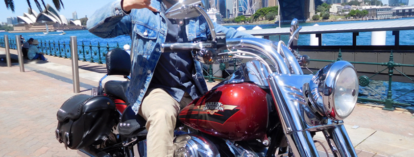 The Harley Davidson city tour showed our passenger the main icons of Sydney.