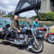 The Father and son Harley ride did the 3 Bridges of Sydney.