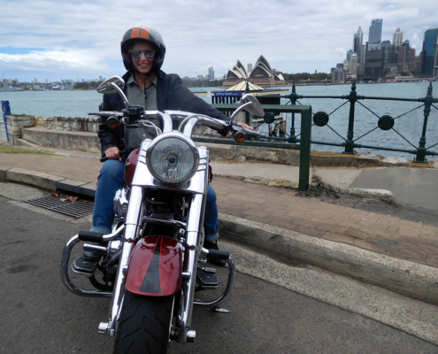 The Harley Davidson 3Bridges ride showed our passenger new places in Sydney. She loved it!