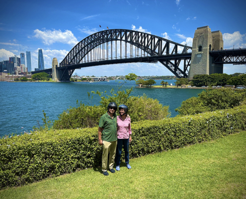 The Sydney trike tour transfer was fun and informative.