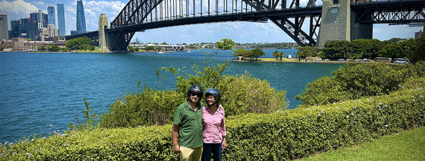 The Sydney trike tour transfer was fun and informative.