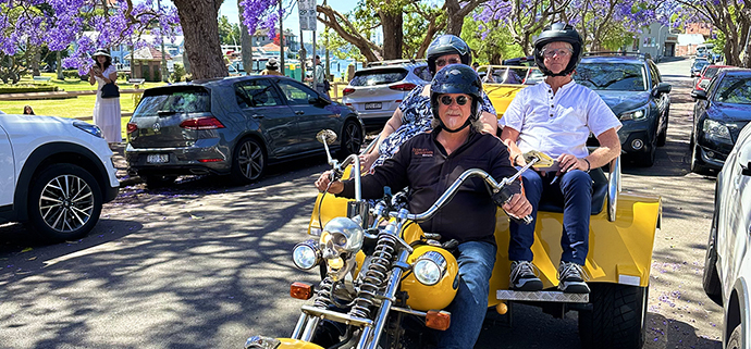 Sydney's 4 Bridges trike tour was "We had the most amazing time!" that sort of tour 😉.