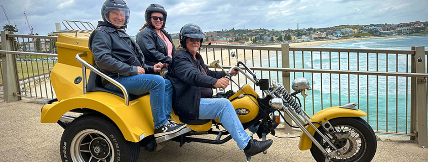 Sydney's Bondi Beach ride showed the passengers lots of the east cost of Sydney.