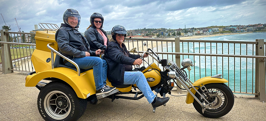 Sydney's Bondi Beach ride showed the passengers lots of the east cost of Sydney.