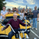 The 86th birthday trike ride was so much fun. For 2 hours the birthday boy stayed on the trike while the other passengers swapped around regularly. A great way to see Sydney.