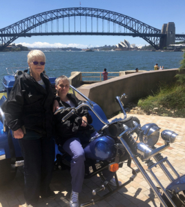 The Christmas gift trike ride was the best Christmas present ever! They did the 3 Bridges tour in Sydney.