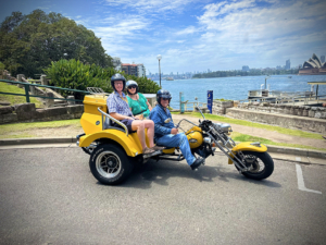 The Sydney city trike ride showed our passengers so many famous icons.