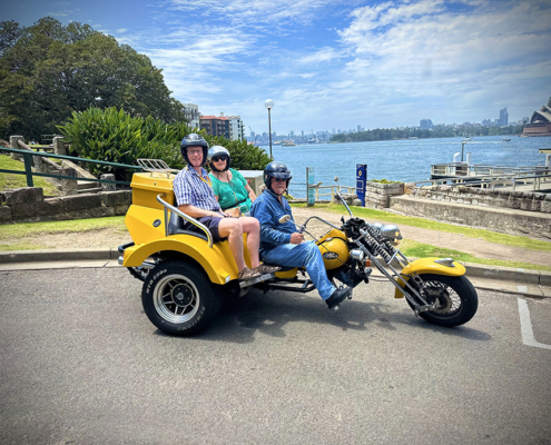 The Sydney city trike ride showed our passengers so many famous icons.