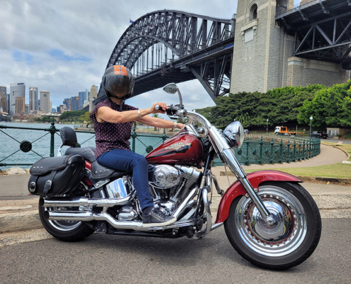 Sydney's 3Bridges Harley tour was a fab experience. They rode over the 3 main bridges of Sydney.