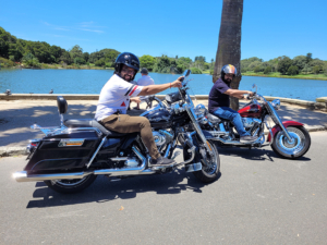 The travel agent Harley recce was a huge success! Our passengers loved seeing parts of eastern Sydney. Look at their smiles!