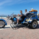 Our passengers loved their trike ride in Sydney. This photo shows them at the famous Bondi Beach.