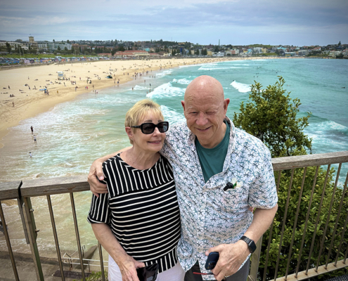 Our passengers loved their trike ride in Sydney. This is at Bondi Beach.