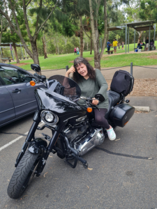 The Harley ride for Frances 70th birthday really made her celebration special.