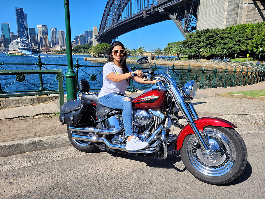 Harley Davidson 3 Bridges tour Pooja 21.01.24 troll tours