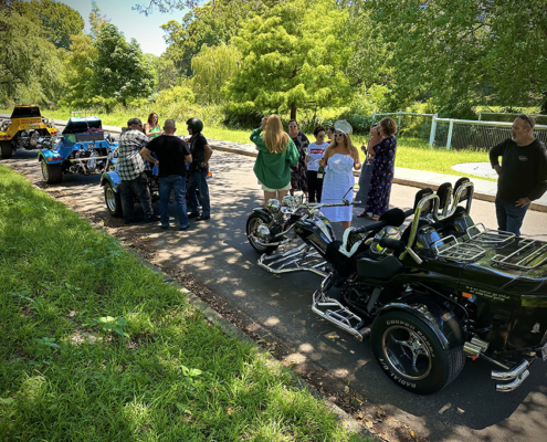 The Hens Party trike transfer was from their hotel to a restaurant for lunch. A great way to start the celebrations!