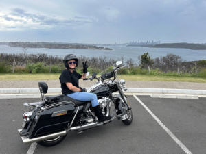 The Northern beaches Harley Davidson tour was a success. Bec is coming back for another ride!